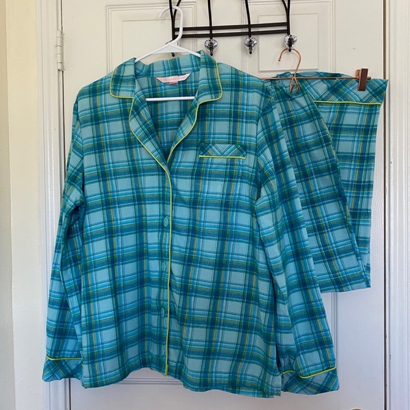 Victoria's Secret Other - Victoria’s Secret Cotton Flannel Plaid Pijama Set